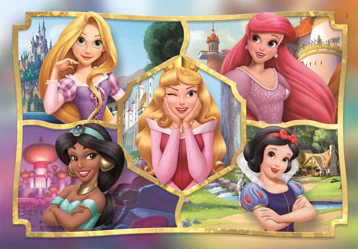 CLEMENTONI 104 pcs Puzzle Disney Princess