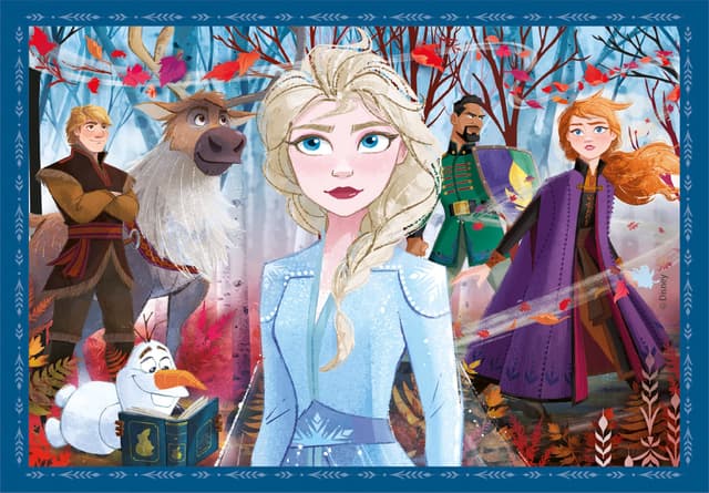 CLEMENTONI 4 в 1 Пъзел Frozen