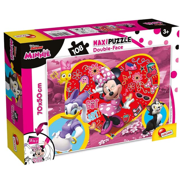 Детски пъзел Lisciani SUPERMAXI MINNIE 108ч. 74198