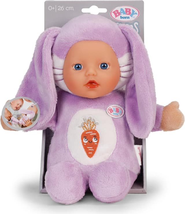 Baby Born - Мека кукла за бебета: Зайче, 26 см