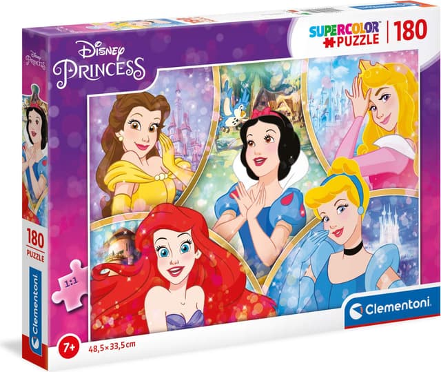 CLEMENTONI 180ч. Пъзел Disney Princess