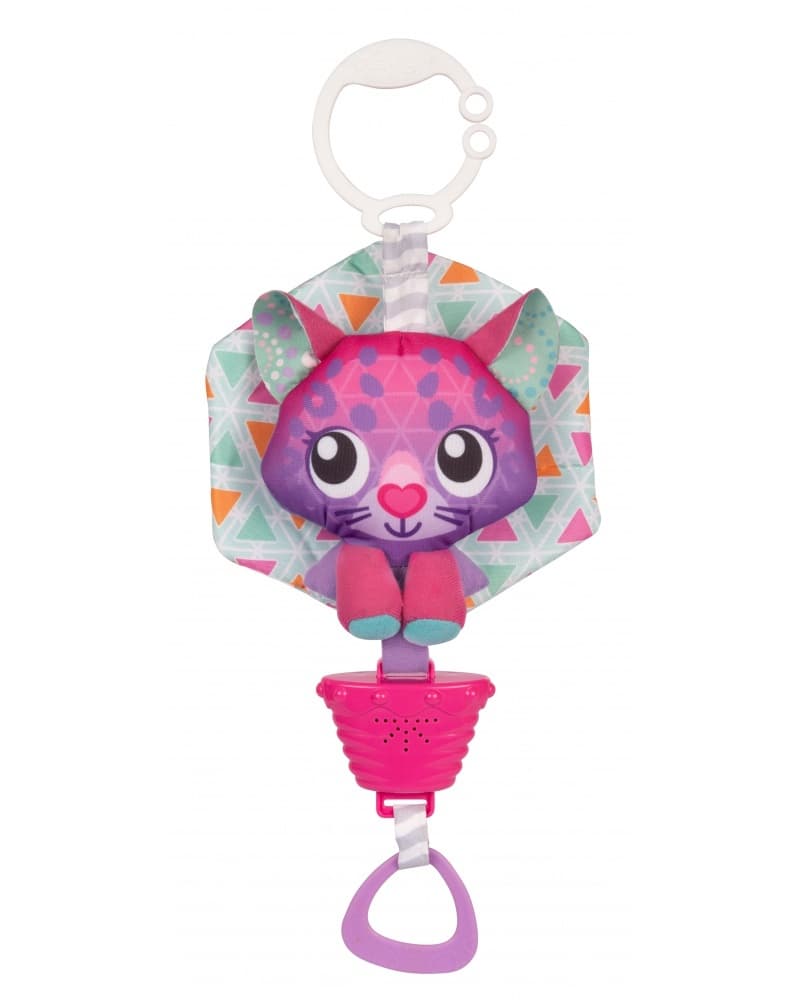 Playgro Musical Toy, Pink Leopard, 0m+