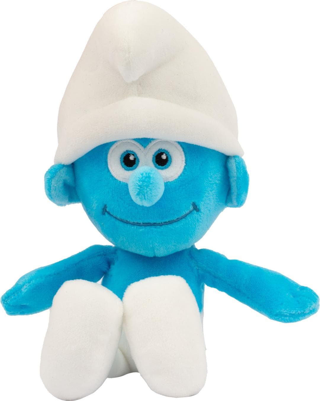 The Smurfs - Plush Toy 20 cm, Papa Smurf with Beard and Red Hat