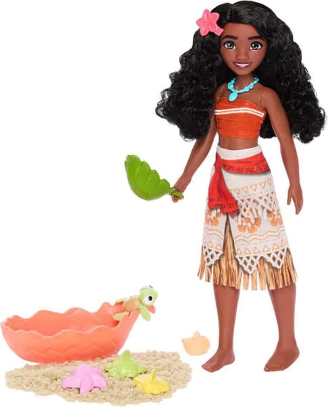 Disney Princess Doll - Vaiana and Animal