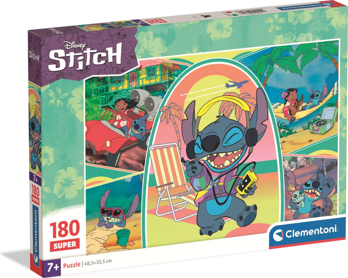 CLEMENTONI 180 pcs Puzzle Super Stitch