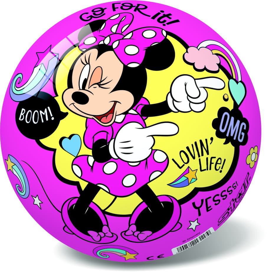 Star 12/3143 - Minnie Mouse Ball, 23 cm, Pink