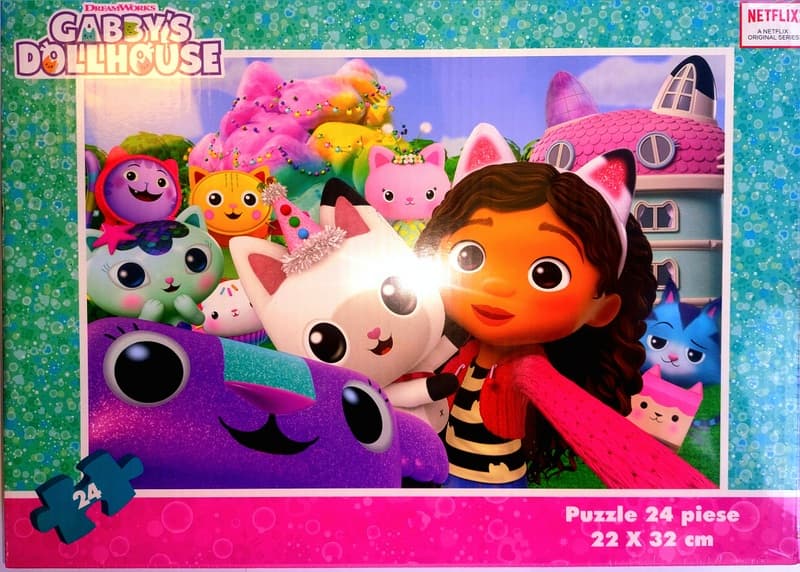 Puzzle 24 pcs Gabby's Dollhouse 32 x 23 x 4