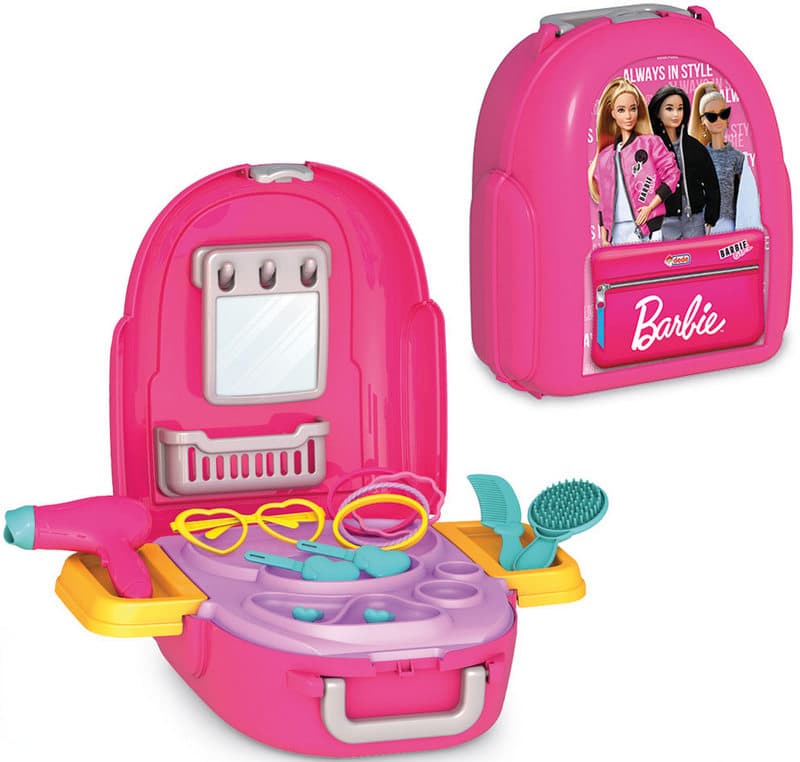 Barbie Backpack with Cosmetic Set 24x27x13