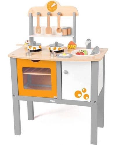 Woody Wooden Kitchen - With Accessories