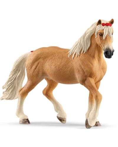 Фигурка Schleich Horse Club - Халфлингер, кобила с цветя