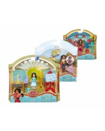 Disney Princess - Small Doll with Play Scene, Assorted