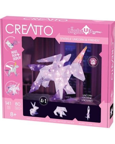 Конструктор Thames & Kosmos Creatto - Еднорог, 141 части