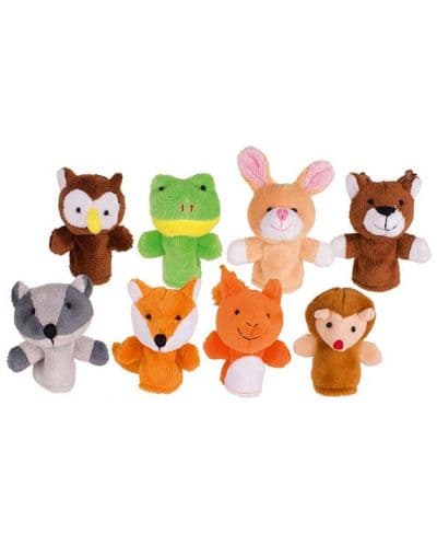 Goki Finger Puppets - Forest Animals, Assorted
