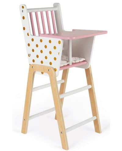 Janod Doll Highchair - Candy Chic