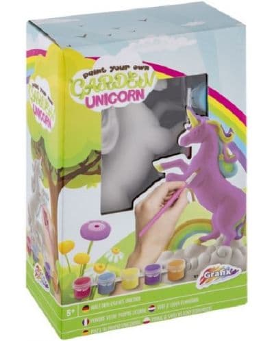 Grafix Creative Set - Draw Your Own Garden Unicorn, 19 cm