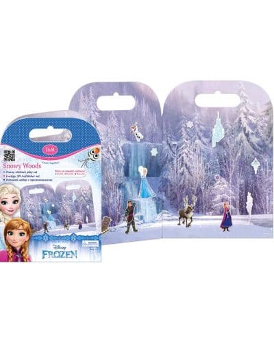 Revontuli Toys Oy Active Sticker Game - Frozen, Snowy Forests