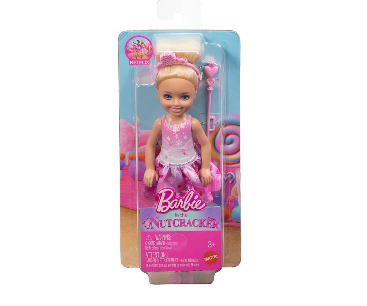 Кукла Barbie - Лешникотрошачката: Бяла снежна фея Челси