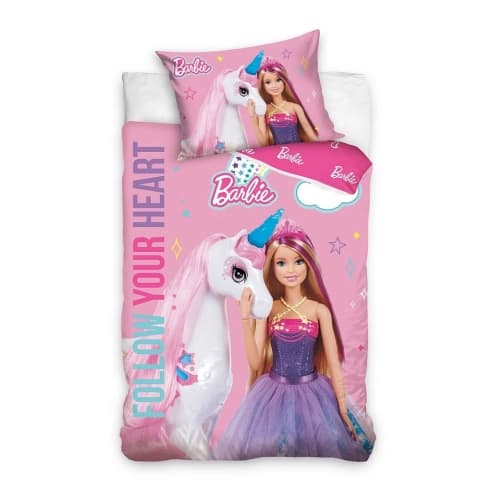 Baby Bedding Set Barbie Follow Your Heart 100x135
