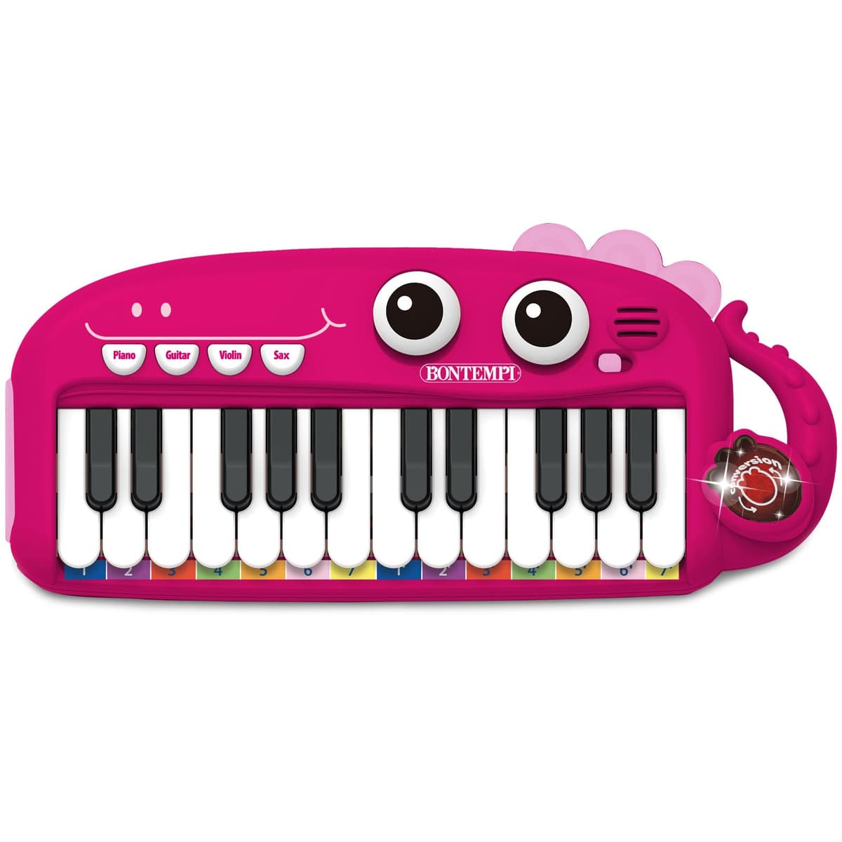 Bontempi - Electronic Keyboard with 24 Keys, Pink