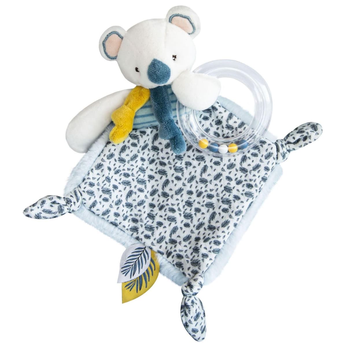 Плюшена играчка за гушкане Doudou коала с дрънкалка 22 см, DC3666
