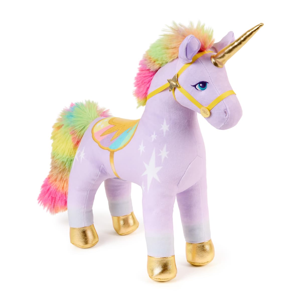 20151930 Plush Unicorn 15 inch LIGHT-UP WILDSTAR