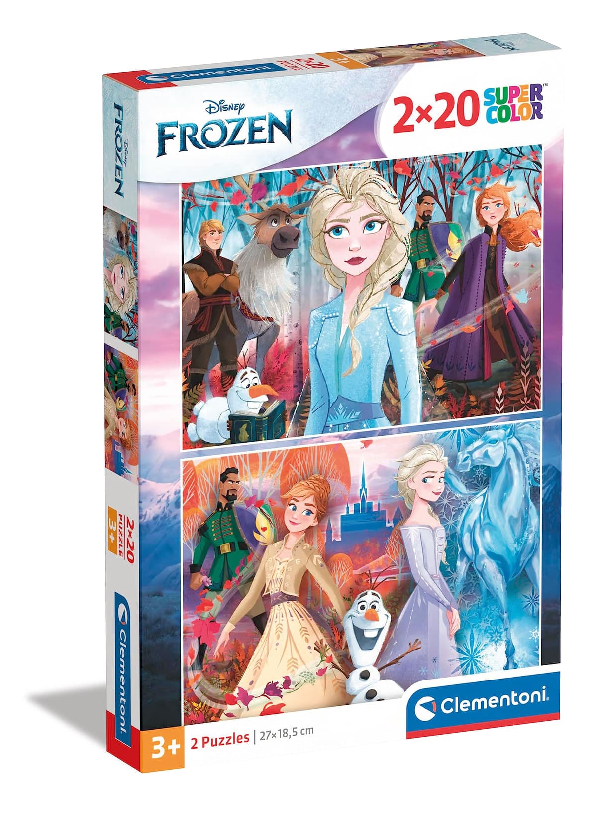 CLEMENTONI Пъзел 2X20ч FROZEN II