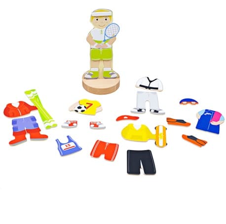 Magnetic Dress-Up Doll - Activities